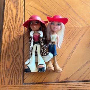 Set of Two Y2K Mini Bratz Doll